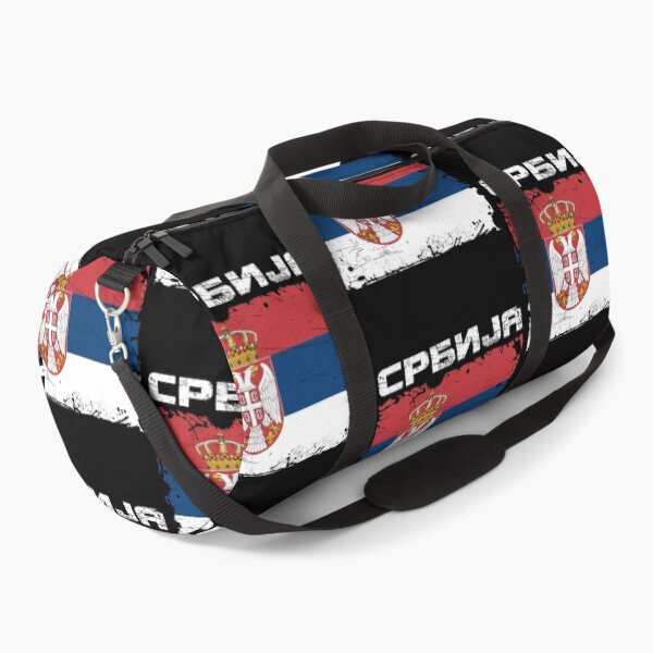 Item preview, Serbian flag with Cyrillic script designed and sold by Mila1946.