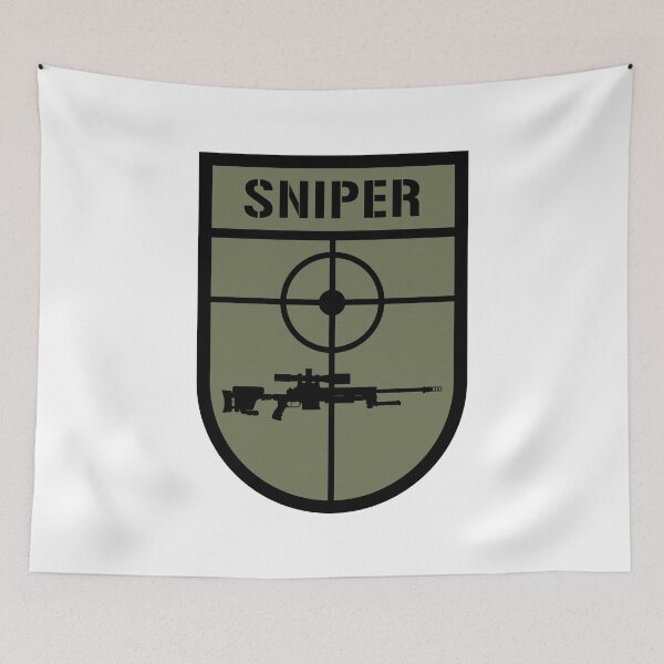 Item preview, US Army Navy Seal Sniper and US marines, Military of Germany and Armed forces of Germany SNIPER badge, patch with sniper rifle.  designed and sold by Marcin Adrian.