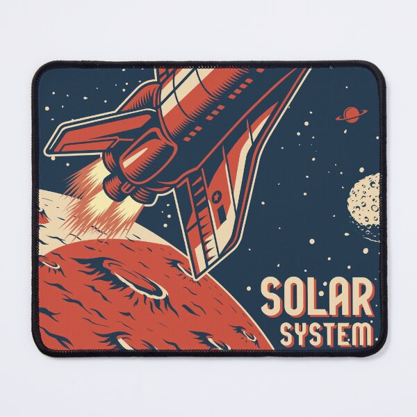 Item preview, Beyond The Solar System Vintage Space Adventure designed and sold by Vector Scout Lab.