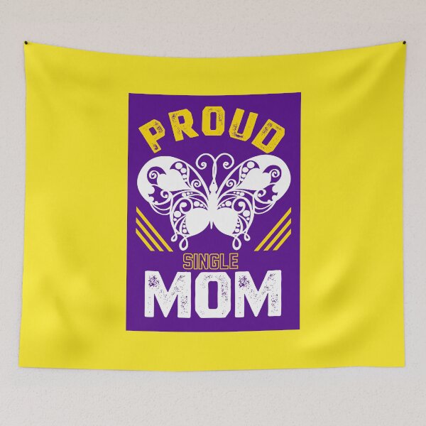 Item preview,  Proud Single Mom  designed and sold by vidyaroul.