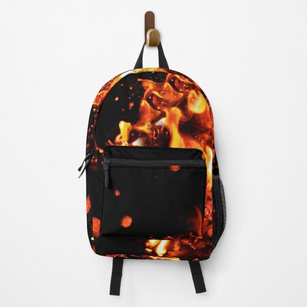 Fire flames Backpack for Sale by TRISHULs