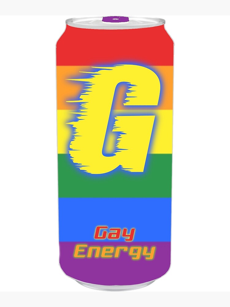 "Gay Pride Energy Drink" Poster for Sale by kite1011 Redbubble