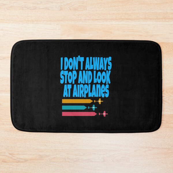 Item preview, I don't always stop and look at airplanes classic T-shirt  designed and sold by Unique styl  DeSigNe.