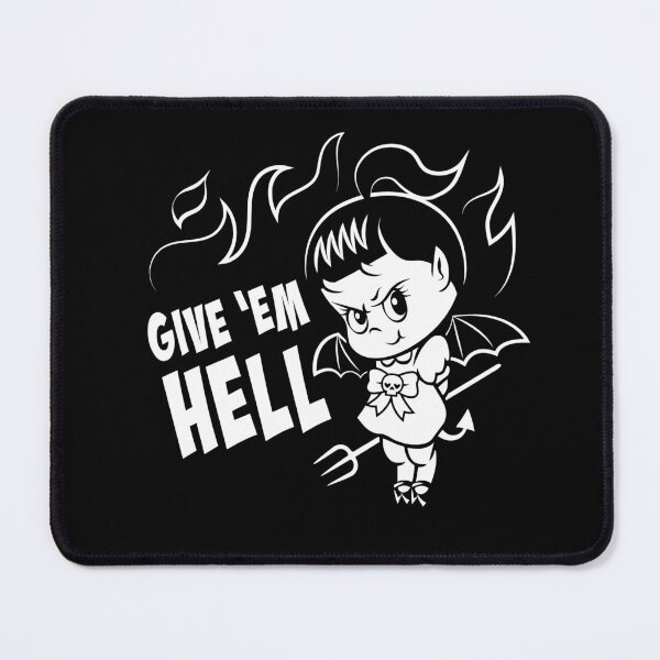 Item preview, Give 'em Hell Devil Doll Cutie designed and sold by SpreadForSatan.