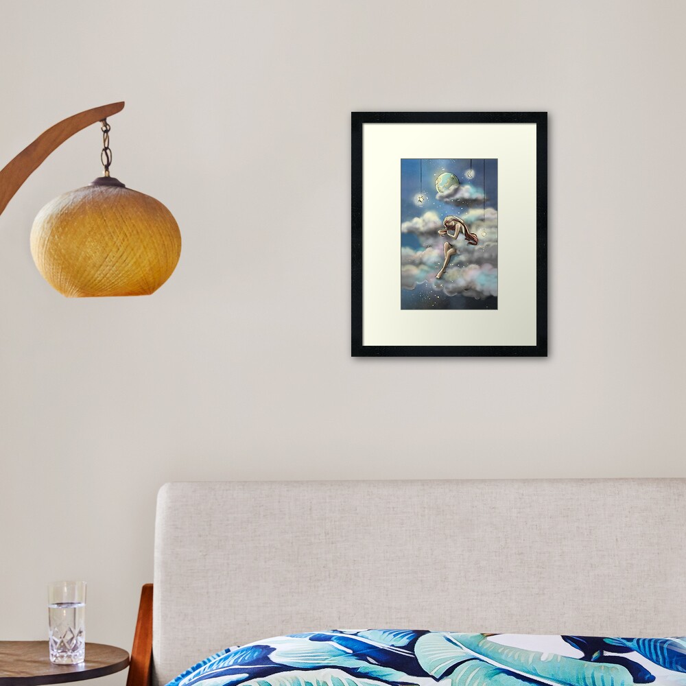 Item preview, Framed Art Print designed and sold by JeanMalgreMoi.
