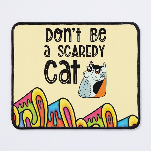 Item preview, Do not be a scaredy cat - doodle designed and sold by Kidzz.