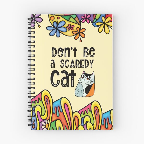 Item preview, Do not be a scaredy cat - doodle designed and sold by Kidzz.