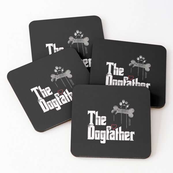 Item preview, The Dogfather Long Sleeve T Shirt Dad Dog Lover Funny Tee designed and sold by soldeokate.