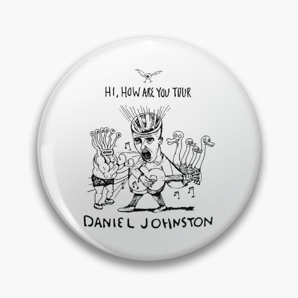 Item preview, Daniel Johnston Hi, How Are You 1983 designed and sold by Adam Ethan Brown.