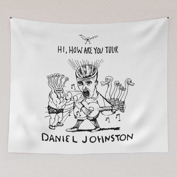Item preview, Daniel Johnston Hi, How Are You 1983 designed and sold by Adam Ethan Brown.