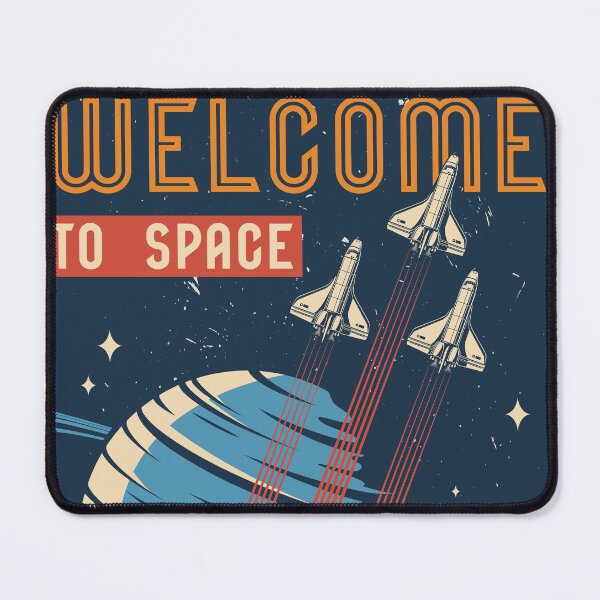 Item preview, Welcome To Space Vintage Space Exploration designed and sold by Vector Scout Lab.