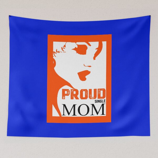 Item preview,   Proud Single Mom  designed and sold by vidyaroul.