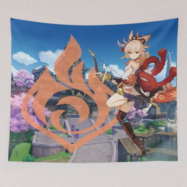 Item preview, Yoimiya - Genshin Impact designed and sold by VelvetZone.