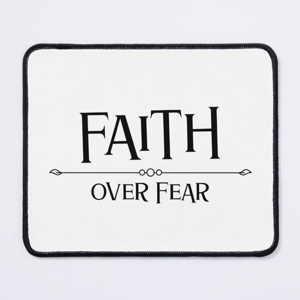 Item preview, Faith Over Fear Religious Quote designed and sold by Zuuag.