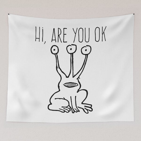 Item preview, Daniel Johnston The Devil Has Texas - Black Print designed and sold by Adam Ethan Brown.