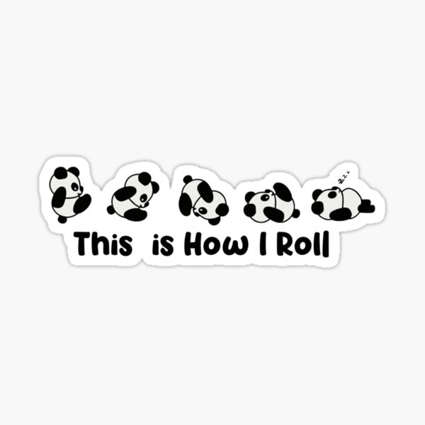 Vista previa del artículo con la obra «Camiseta clásica Así es como me muevo Panda», diseñado y vendido por AlfonzoMetz.