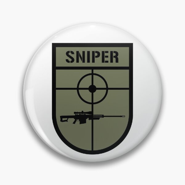Item preview, US Army Navy Seal Sniper and US marines, Military of Germany and Armed forces of Germany SNIPER badge, patch with sniper rifle.  designed and sold by Marcin Adrian.