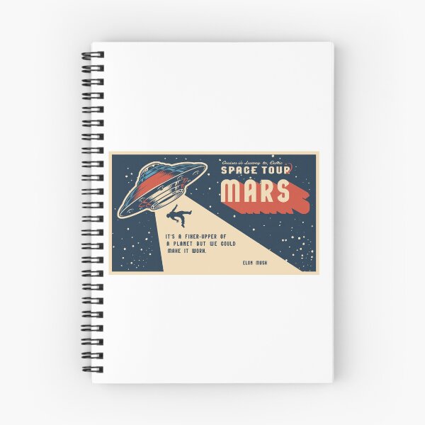 Item preview, Space Tour Mars Vintage Space Exploration designed and sold by Vector Scout Lab.