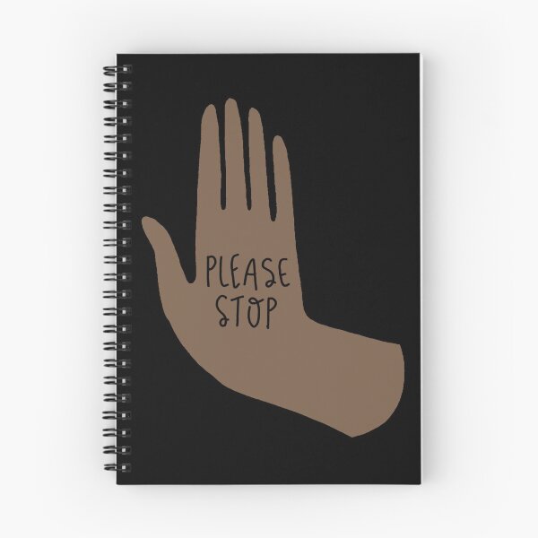 Item preview, Please Stop Hand - Dark Skin Tone designed and sold by Mallory McDonald.