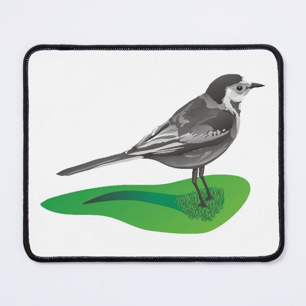 Item preview, Pied Wagtail Garden Bird Illustration designed and sold by BijouArt.