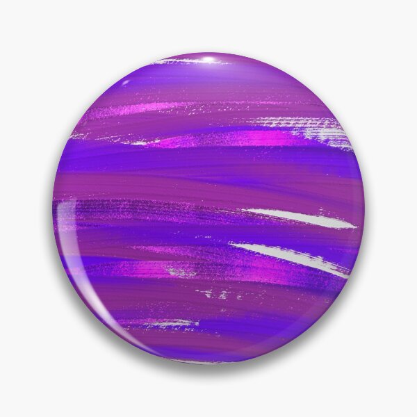 Item preview, Galaxy Purple Pink Blue Metallic Abstract Art Oil Paint designed and sold by hopecope.
