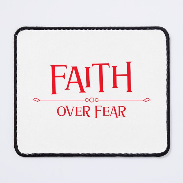 Item preview, Faith Over Fear Religious Quote designed and sold by Zuuag.