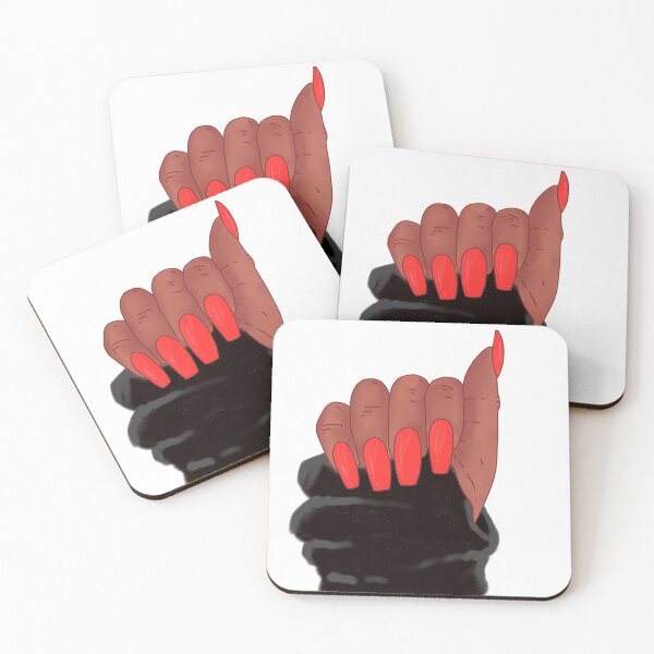Item preview, Afro woman hand with nails designed and sold by savanamms6.