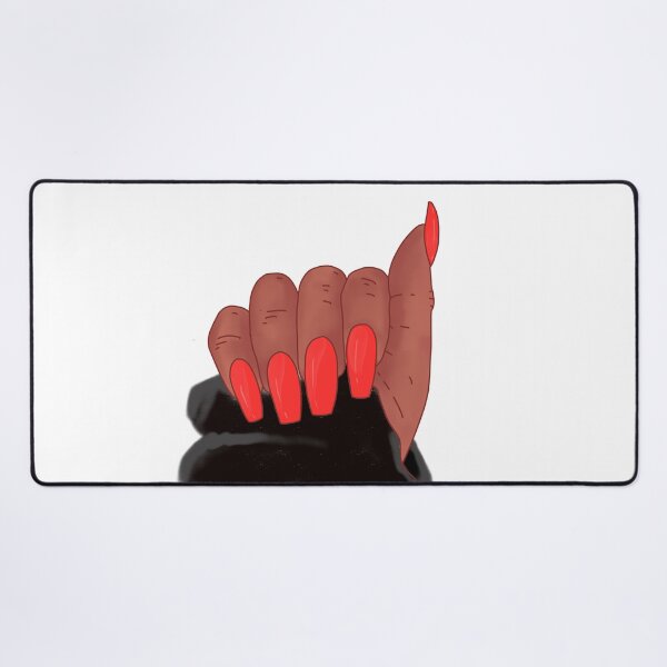 Item preview, Afro woman hand with nails designed and sold by savanamms6.