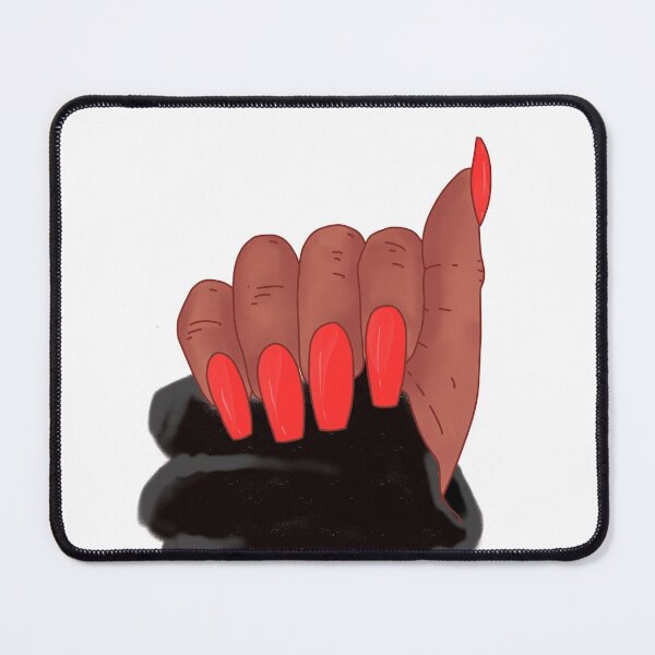Item preview, Afro woman hand with nails designed and sold by savanamms6.