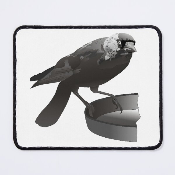 Item preview, Jackdaw Garden Bird Illustration designed and sold by BijouArt.