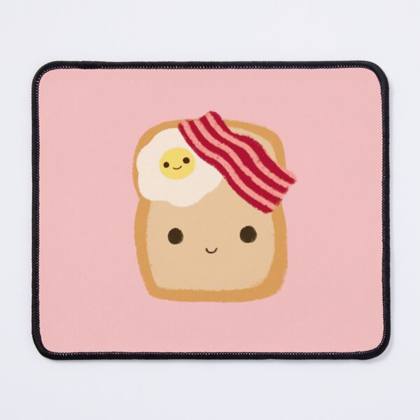 Item preview, Cartoon Toast with Eggs and Bacon designed and sold by ViolettLight.