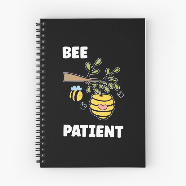 Item preview, Bee Patient, Funny Bee Pun designed and sold by SportyDogShop.