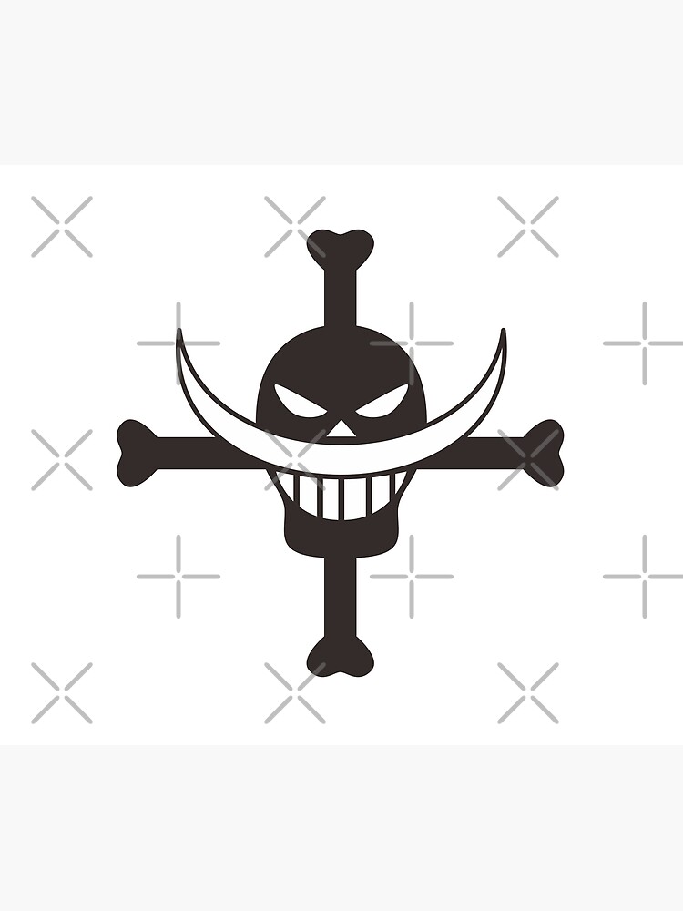 Whitebeard Pirate Ace - One Piece - Sticker | TeePublic