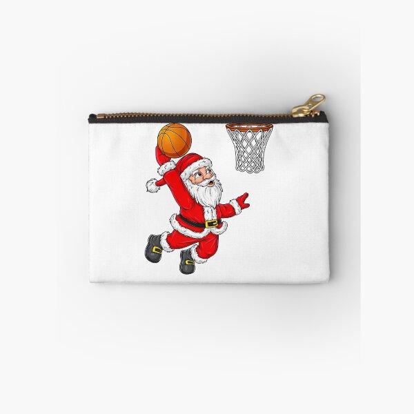 Item preview, Christmas Santa Claus Dunking A Basketball Funny Xmas designed and sold by ZerinaYasutake.