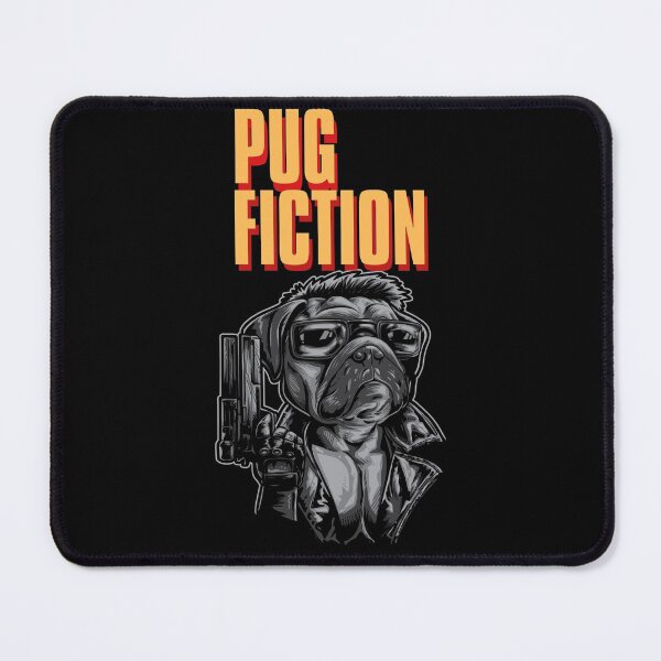 Item preview, Pug Fiction - funny pug dog designed and sold by HROC.