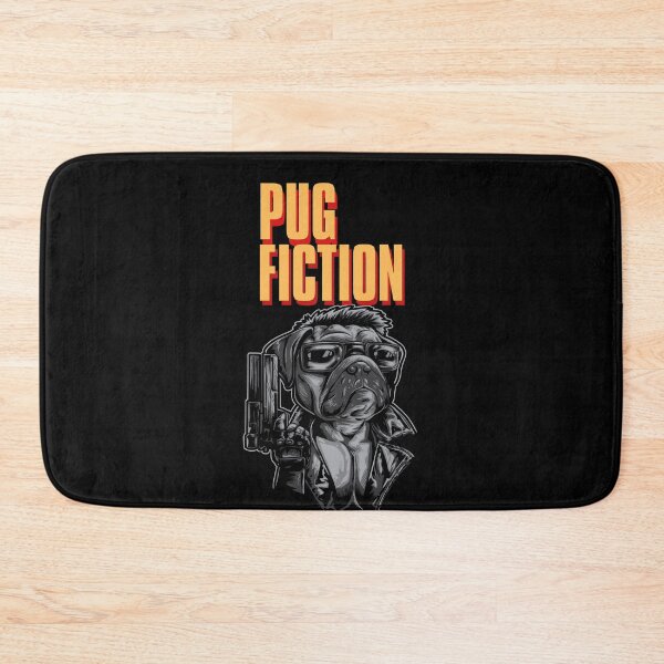Item preview, Pug Fiction - funny pug dog  designed and sold by HROC.