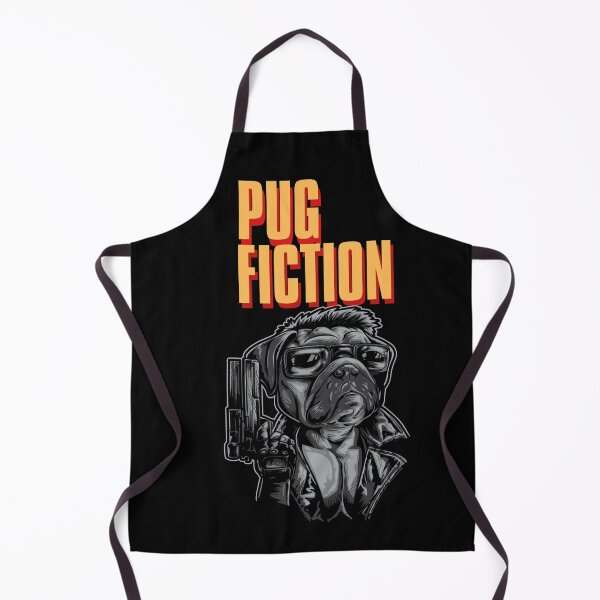 Item preview, Pug Fiction - funny pug dog designed and sold by HROC.