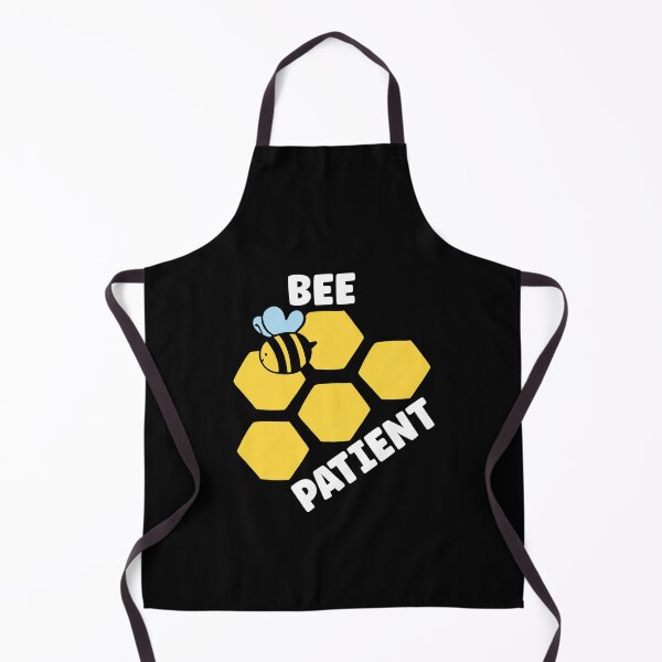 Item preview, Bee Patient, Funny Bee Pun designed and sold by SportyDogShop.