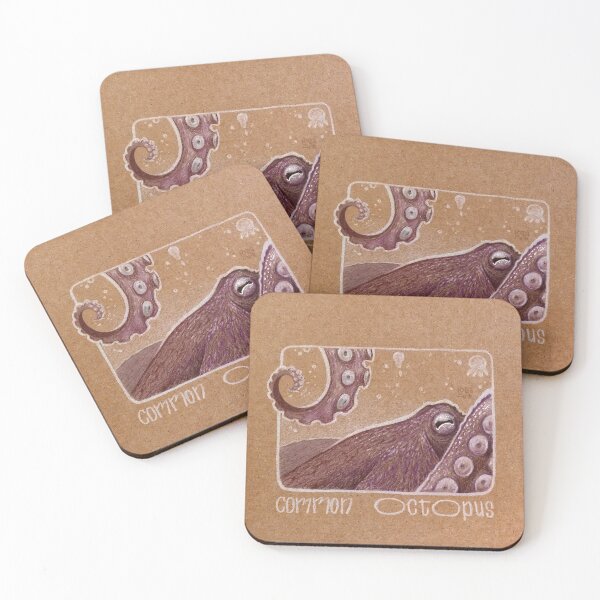 Item preview, Common Octopus designed and sold by LoisaArt.