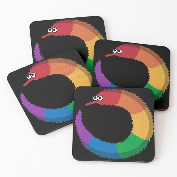 Item preview, Rainbow Pride Worm on a String designed and sold by tsfea.