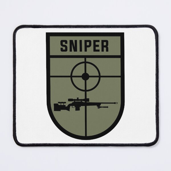 Item preview, US Army Navy Seal Sniper and US marines, Military of Germany and Armed forces of Germany SNIPER badge, patch with sniper rifle.  designed and sold by Marcin Adrian.