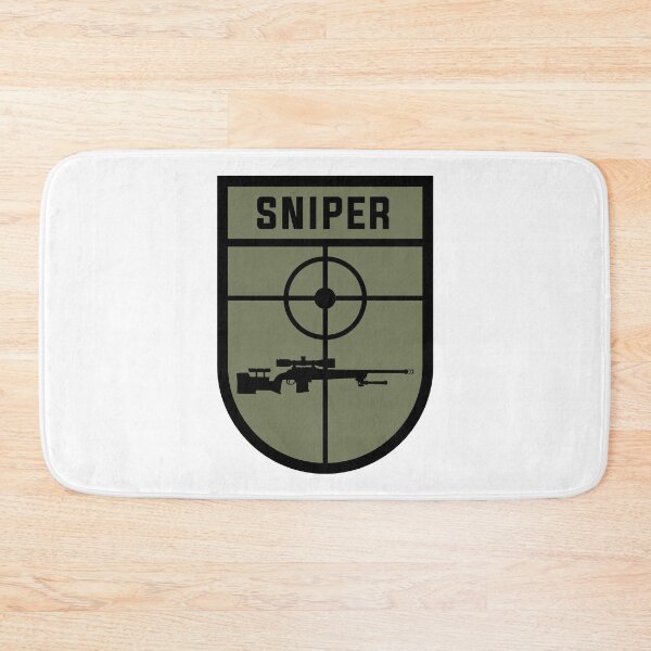 Item preview, US Army Navy Seal Sniper and US marines, Military of Germany and Armed forces of Germany SNIPER badge, patch with sniper rifle.  designed and sold by Marcin Adrian.