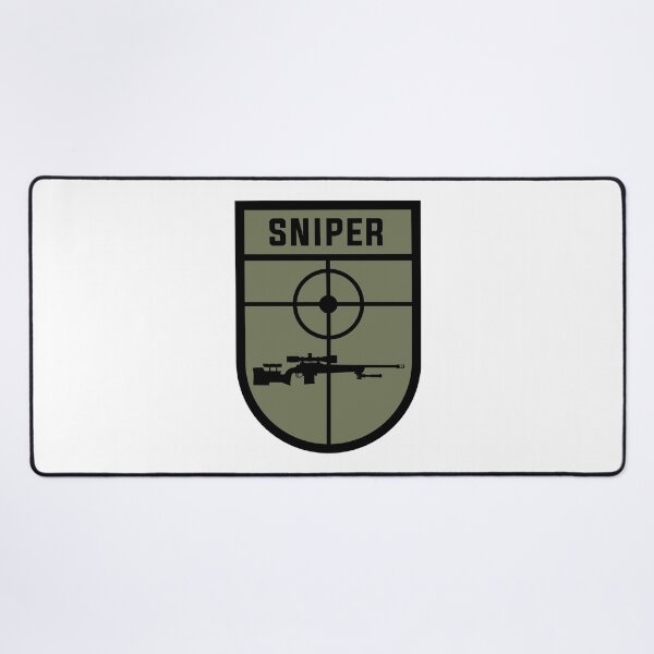 Item preview, US Army Navy Seal Sniper and US marines, Military of Germany and Armed forces of Germany SNIPER badge, patch with sniper rifle.  designed and sold by Marcin Adrian.