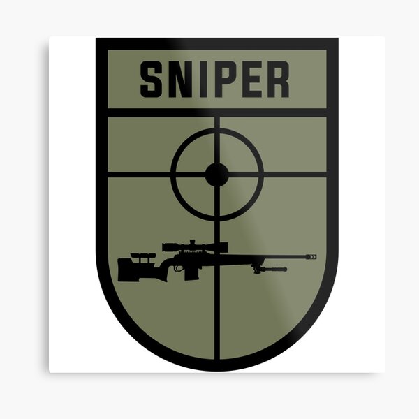 Sniper Rifle Metal Prints for Sale