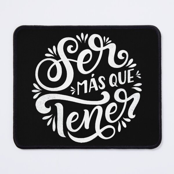 Item preview, Minimalism: Have Less, Be More. Lettering in Spanish. White designed and sold by FocusAndFlow.