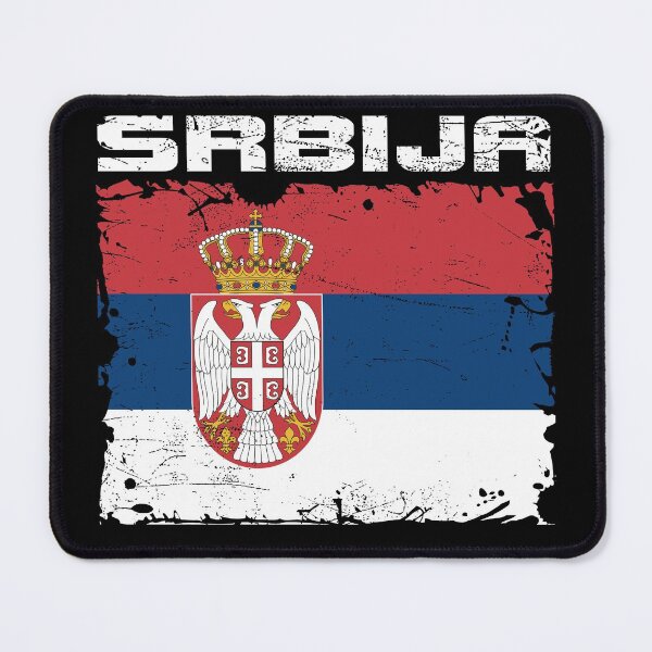 Item preview, Serbian flag designed and sold by Mila1946.