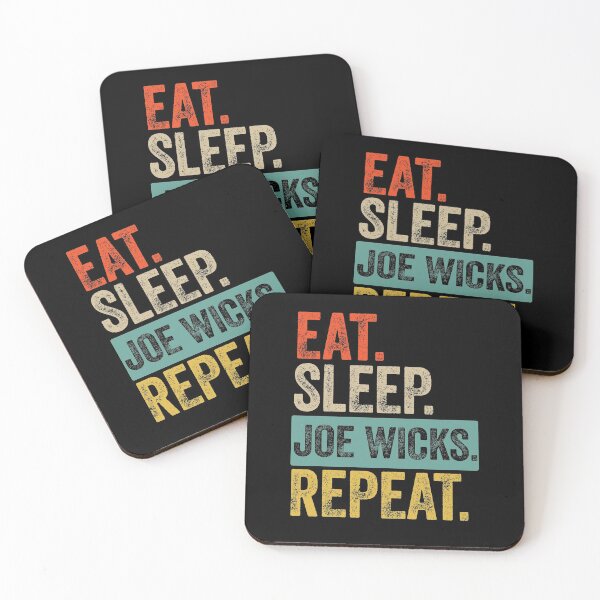 Item preview, Eat sleep joe wicks repeat retro vintage designed and sold by HN-ART.