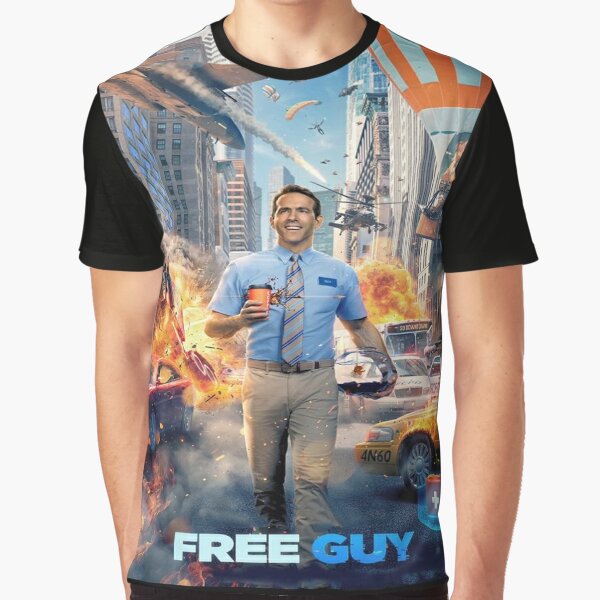 Funny Gifts For Free Guy Catchphrase Ryan Reynolds Gift For Fans T-Shirt  funny t shirts mens graphic t-shirts anime - AliExpress