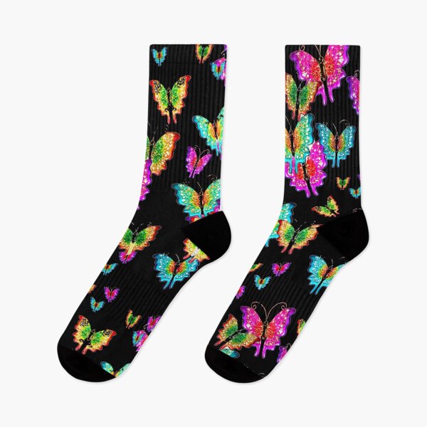 Item preview, ABUNDANCE OF BEAUTIFUL BUTTERFLIES on black DIGITAL TRENDs  designed and sold by THE AMERICAN TEEVANGELIST.