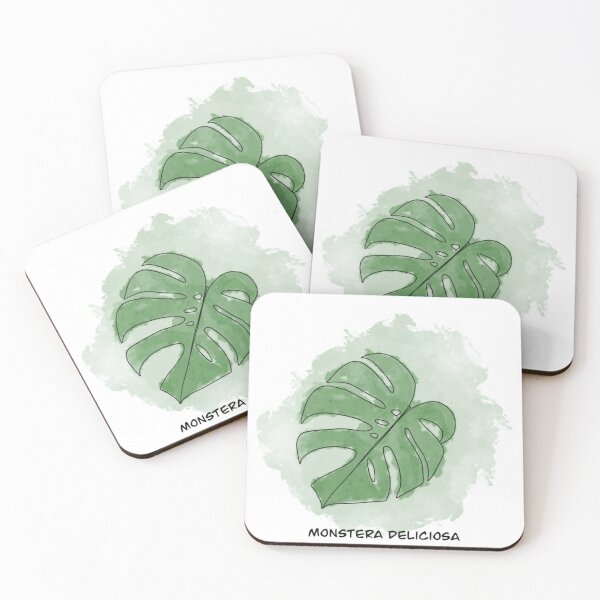 Item preview, monstera deliciosa designed and sold by DanseDesNuances.